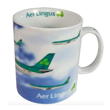 AER LINGUS AIRCRAFT MUG - FUNNY NOVELTY MUGS - IRISH NOVELTY MUGS