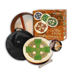 15" CLOGHAN CROSS BODHRAN PACK