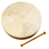 WALTONS 8" PLAIN BODHRAN WITH BEATER