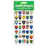 32 COUNTIES OF IRELAND - ( BUBBLE STICKERS)...