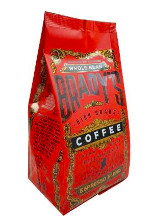 Brady's Barrel Aged Irish Whiskey Coffee 227g