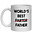 WORLD'S BEST FARTER / FATHER MUG - NOVELTY FATHER MUG