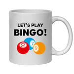 LET'S PLAY BINGO - NOVELTY BINGO MUG
