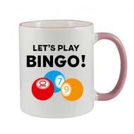 LET'S PLAY BINGO MUG - FUNNY NOVELTY MUG