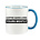 COFFEE SAVES LIVES YOURS MOSTLY MUG - FUNNY NOVELTY MUGS - IRISH NOVELTY MUGS