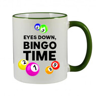 BINGO MUG  - EYES DOWN BINGO TIME