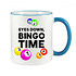EYES DOWN BINGO TIME BINGO MUG - FUNNY NOVELTY MUG