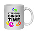 EYES DOWN BINGO TIME MUG - FUNNY NOVELTY MUG