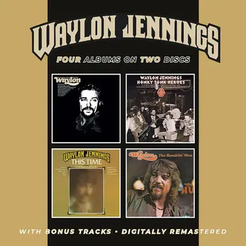 WAYLON JENNINGS - LONESOME ON'RY & MEAN / HONKY TONK HEROES / THIS TIME / THE RAMBLIN' MAN (CD).
