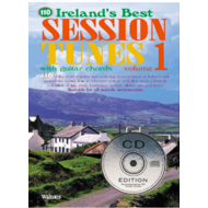 110 IRELAND'S BEST SESSION TUNES: WITH GUITAR CHORDS  VOLUME 1 (BOOK & CD)