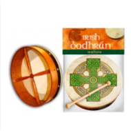 WALTONS - 8" CLOGHAN CROSS BODHRAN.. )