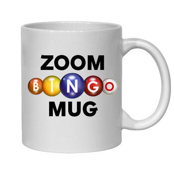 ZOOM BINGO MUG - NOVELTY BINGO MUG