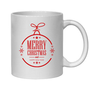 MERRY CHRISTMAS AND HAPPY NEW YEAR - CHRISTMAS MUG