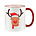 RUDOLPH CHRISTMAS MUG - NOVELTY CHRISTMAS MUG
