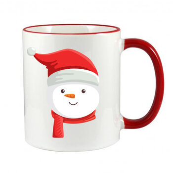 SNOWMAN CHRISTMAS MUG  - NOVELTY CHRISTMAS MUG