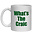 WHAT'S THE CRAIC MUG - FUNNY NOVELTY MUGS - IRISH NOVELTY MUGS