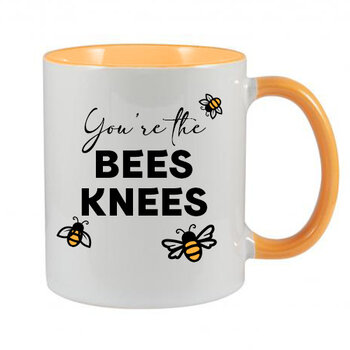YOU'RE THE BEES KNEES MUG - FUNNY NOVELTY MUG YOU'RE THE BEES KNEES MUG - FUNNY NOVELTY MUGS - IRISH NOVELTY MUGS