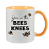 YOU'RE THE BEES KNEES MUG - FUNNY NOVELTY MUG - IRISH NOVELTY MUG