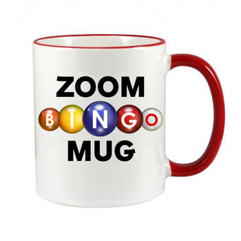 ZOOM BINGO MUG - FUNNY NOVELTY MUG