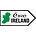 IRISH MAP ROAD SIGN STICKER.. )