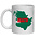 COUNTY MAYO NOVELTY MUG - IRISH COUNTY MUG