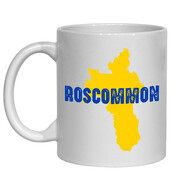 COUNTY ROSCOMMON NOVELTY MUG - IRISH COUNTY MUG