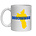 COUNTY ROSCOMMON NOVELTY MUG - IRISH COUNTY MUG