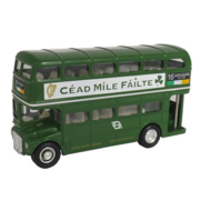IRISH GREEN DOUBLE DECKER BUS
