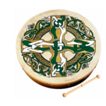 WALTONS - 15" GAELIC CROSS IRISH BODHRAN