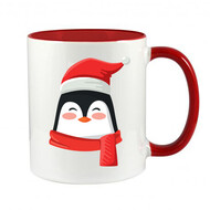 PENGUIN CHRISTMAS MUG - NOVELTY MUG