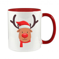 RUDOLPH CHRISTMAS MUG - CHRISTMAS NOVELTY MUG