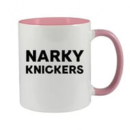 NARKY KNICKERS - NOVELTY MUG
