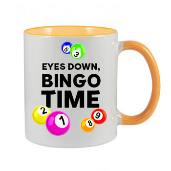 EYES DOWN BINGO TIME - BINGO MUG