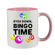 EYES DOWN BINGO TIME - NOVELTY MUG
