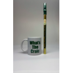 IRISH GIFT IDEAS - IRISH NOVELTY MUG & WALTONS MELLOW D TIN WHISTLE