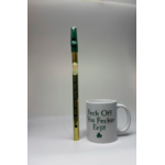 IRISH GIFT SET - IRISH TIN WHISTLE & IRISH NOVELTY MUG
