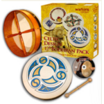 IRISH GIFT SET - 12" TRINITY BODHRAN