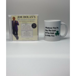 IRISH GIFT IDEAS - JOE DOLAN 32 GREATEST EVER HITS (2 CD SET) &  IRISH NOVELTY MUG