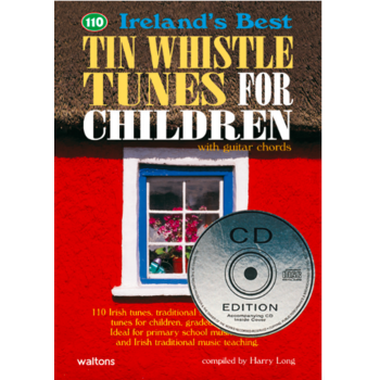 CHILDREN'S MUSIC BOOK & CD - 10 IRELAND'S BEST TIN WHISTLE TUNES FOR CHILDREN