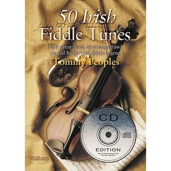 TOMMY PEOPLES - 50 FIDDLE TUNES (BOOK / CD)
