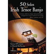 GERRY O'CONNOR / DAVID MCNEVIN - 50 SOLOS FOR IRISH TENOR BANJO (BOOK)..  i)