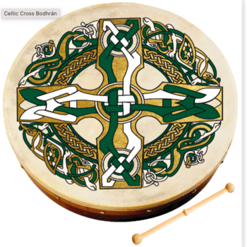 WALTONS 15" CELTIC CROSS BODHRAN