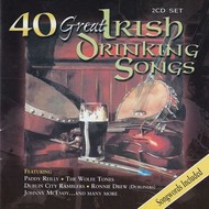 40 GREAT IRISH DRINKING SONGS - VARIOUS IRISH ARTISTS (CD)...