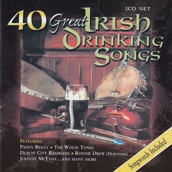 40 GREAT IRISH DRINKING SONGS - VARIOUS IRISH ARTISTS (CD)