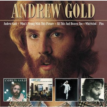 ANDREW GOLD - ANDREW GOLD / WHAT'S WRONG WITH THIS PICTURE / ALL THIS AND HEAVEN TOO / WHIRLWIND (CD).