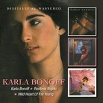KARLA BONOFF - KARLA BONOFF / RESTLESS NIGHTS / WILD HEART OF THE YOUNG (CD).  )