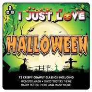 HALLOWEEN CD -  I JUST LOVE HALLOWEEN (3 CD SET)...i)