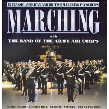 MARCHING WITH THE BAND OF THE ARMY AIR CORPS