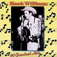 HANK WILLIAMS - 40 GREATEST HITS (CD).  )