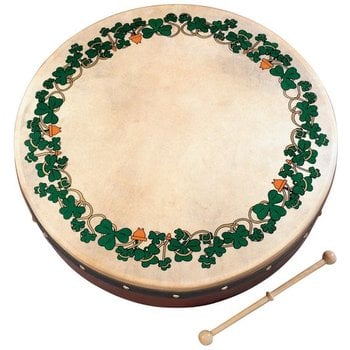 WALTONS - 8'' SHAMROCK IRISH BODHRAN